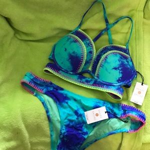 Tie Dye swimsuit size 36C/XL